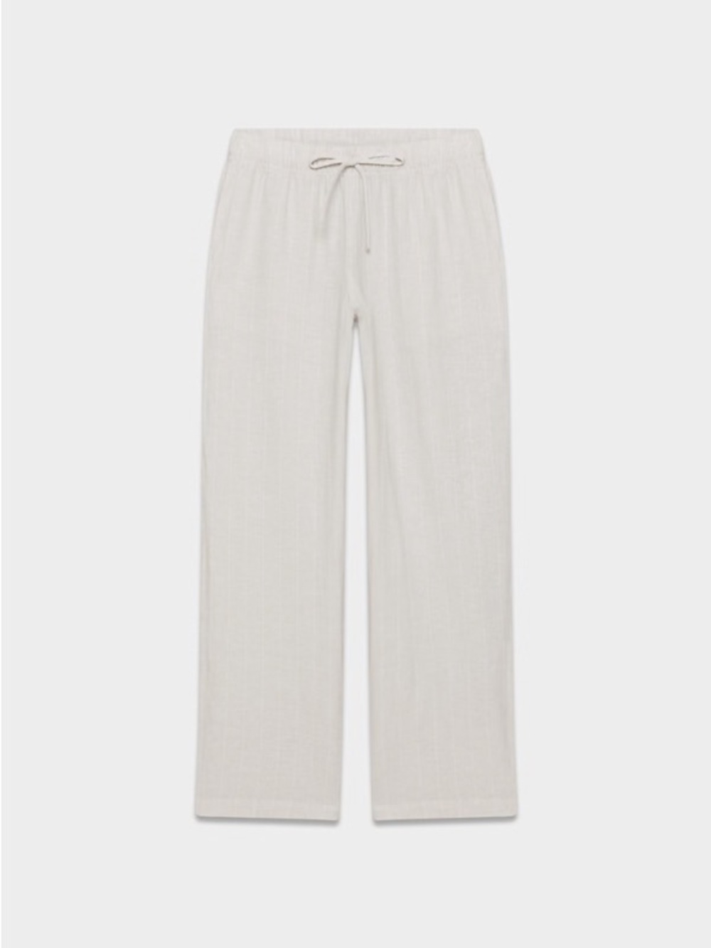 Aritzia The Group Sontag Linen Pant — Ar St M Prl/White, Size M